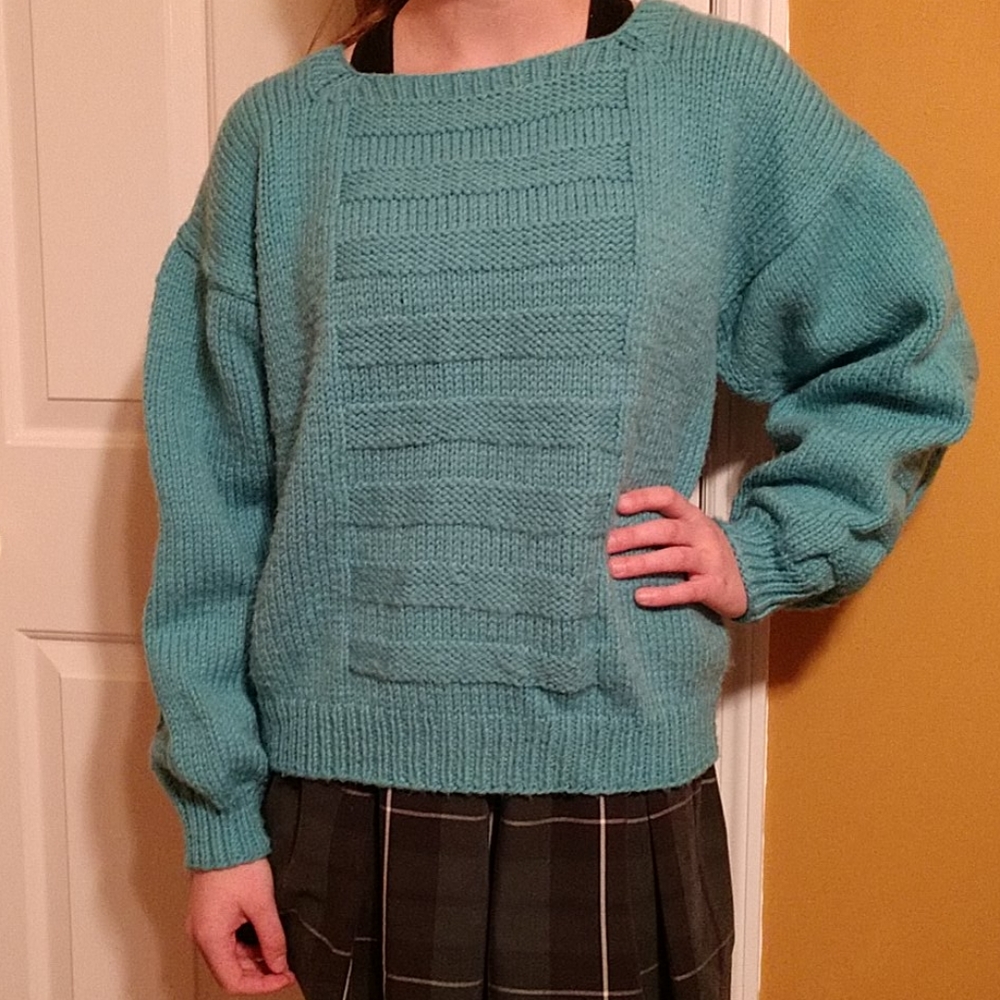Vintage Handmade Sweater 1980's